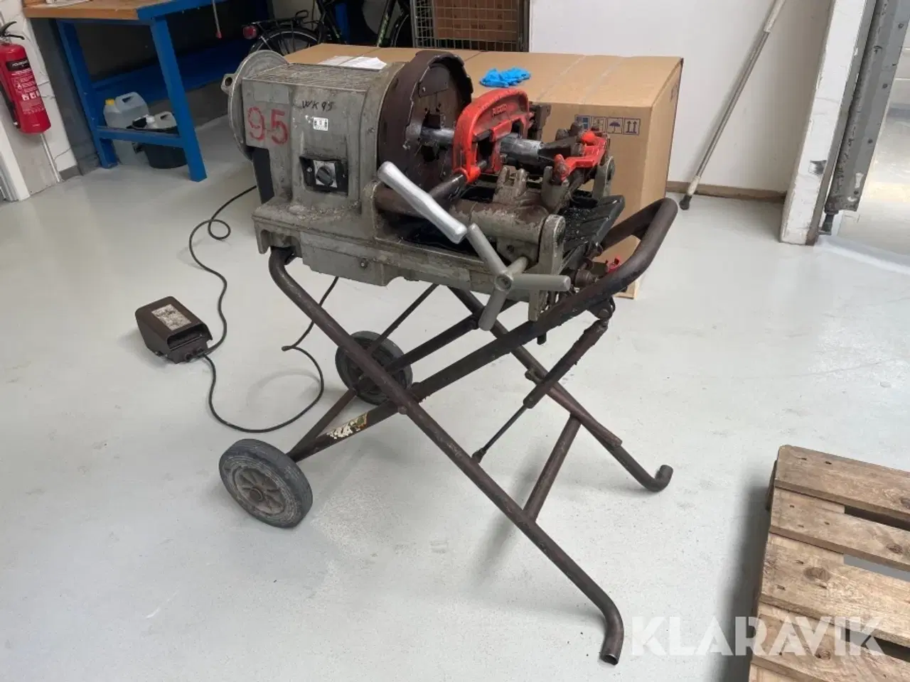 Billede 3 - Gevindskæremaskine Ridgid 1233