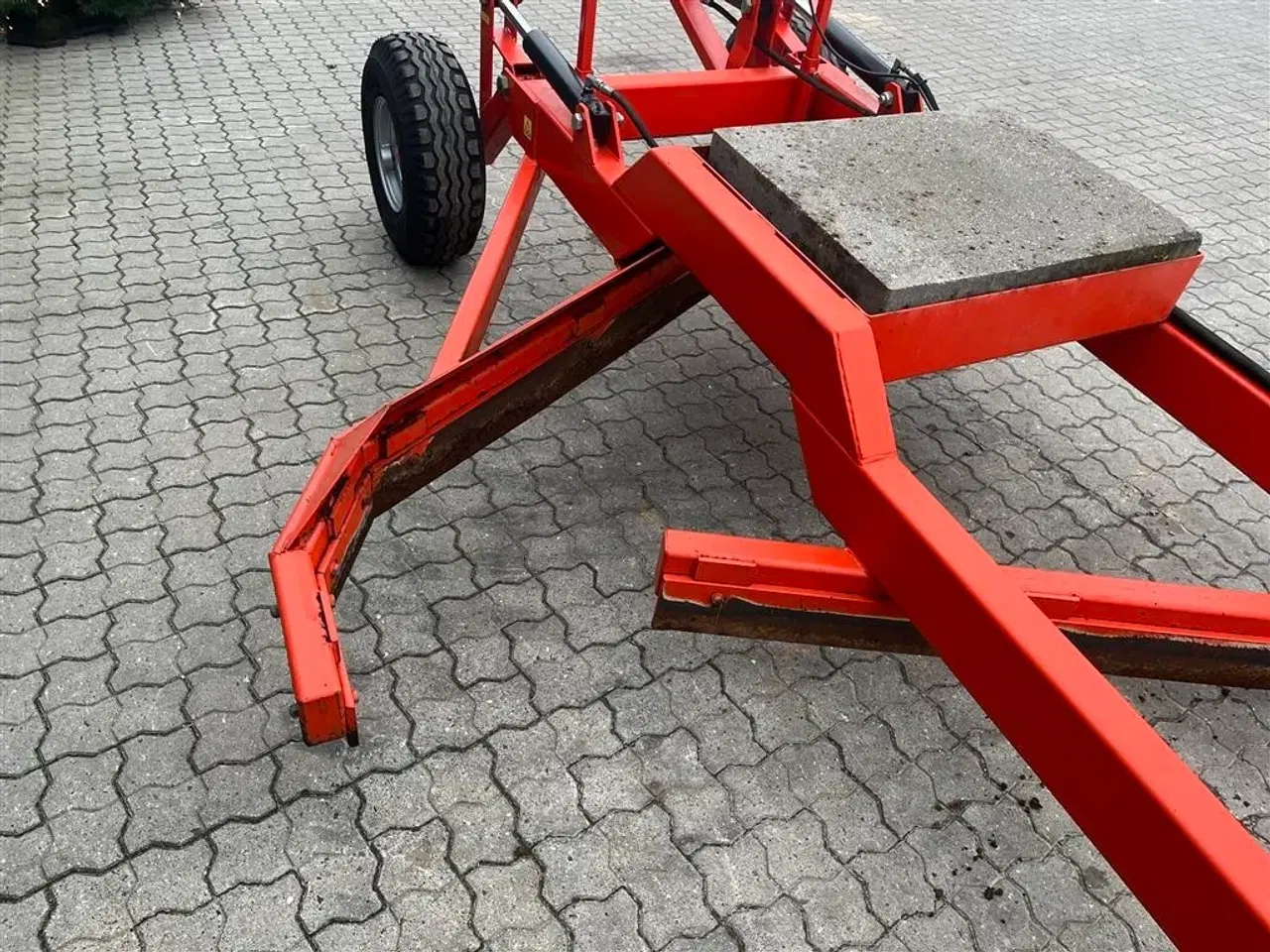 Billede 7 - - - - Kraftig vejhøvl til traktor