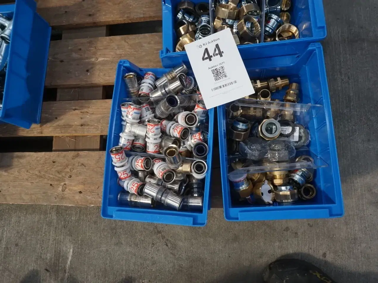 Billede 3 - 4 spande fittings