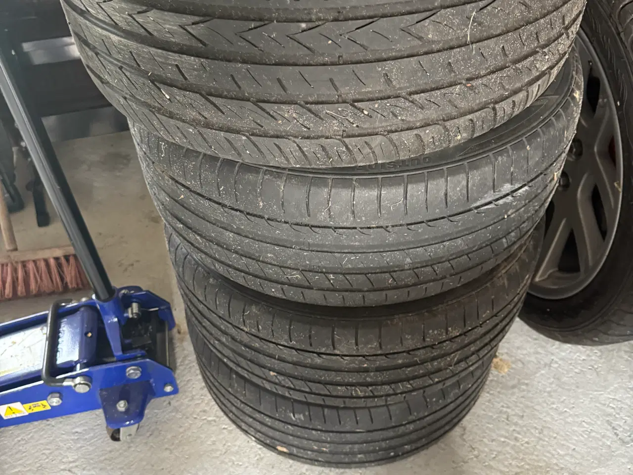 Billede 3 - Mercedes Alu fælge med TPMS ventiler 