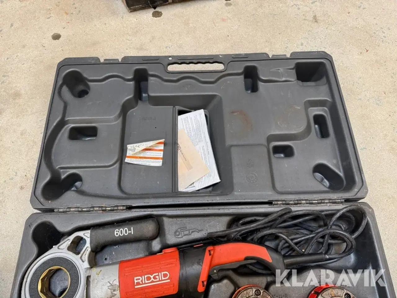 Billede 5 - Gevindskære RIDGID 600-I