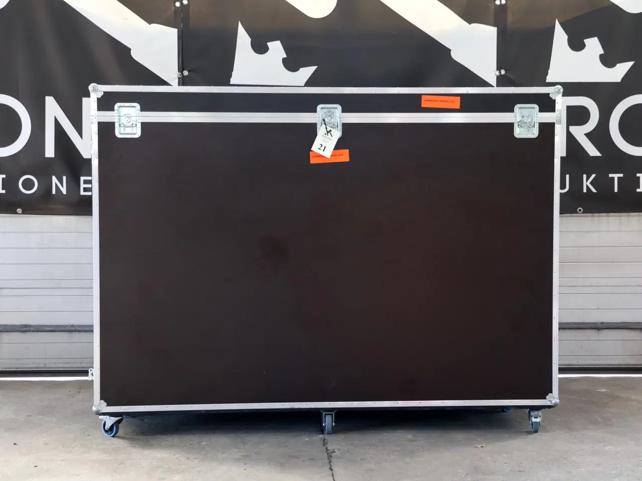 Billede 1 - Kæmpe Flightcase/transportkasser m/9 stk hjul
