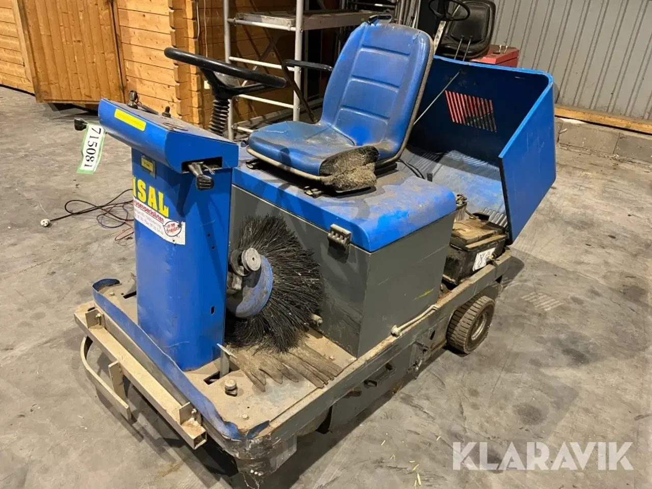 Billede 1 - Fejemaskine Isal 110 E