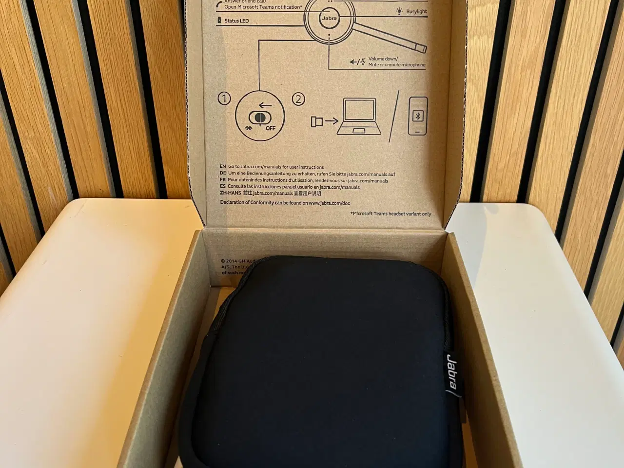 Billede 3 - Jabra Evolve 65 headset trådløst