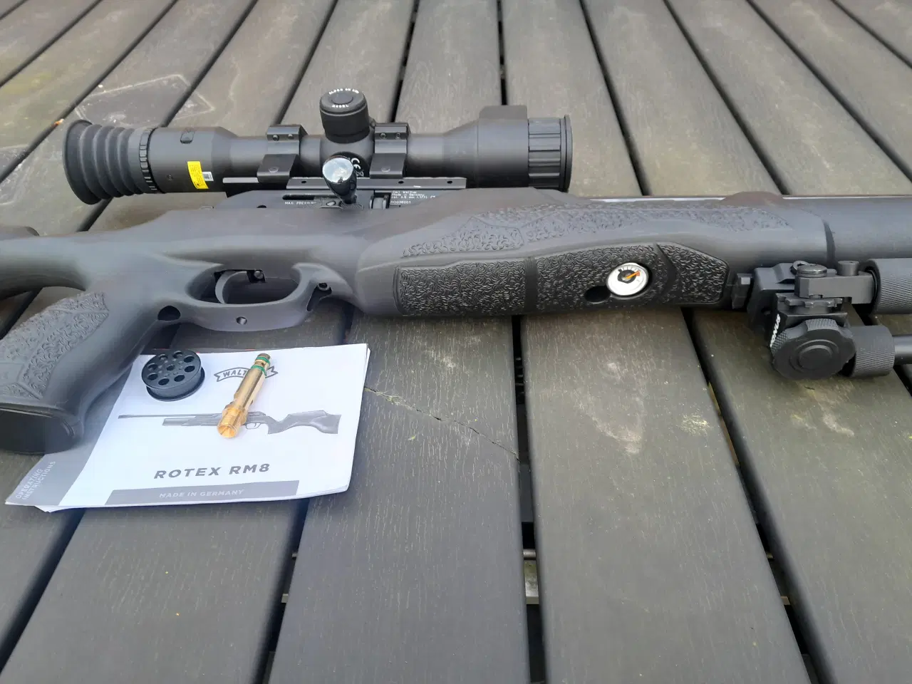 Billede 5 - Luftgevær Walther Rotex RM8 Varmint 4,5 mm med int