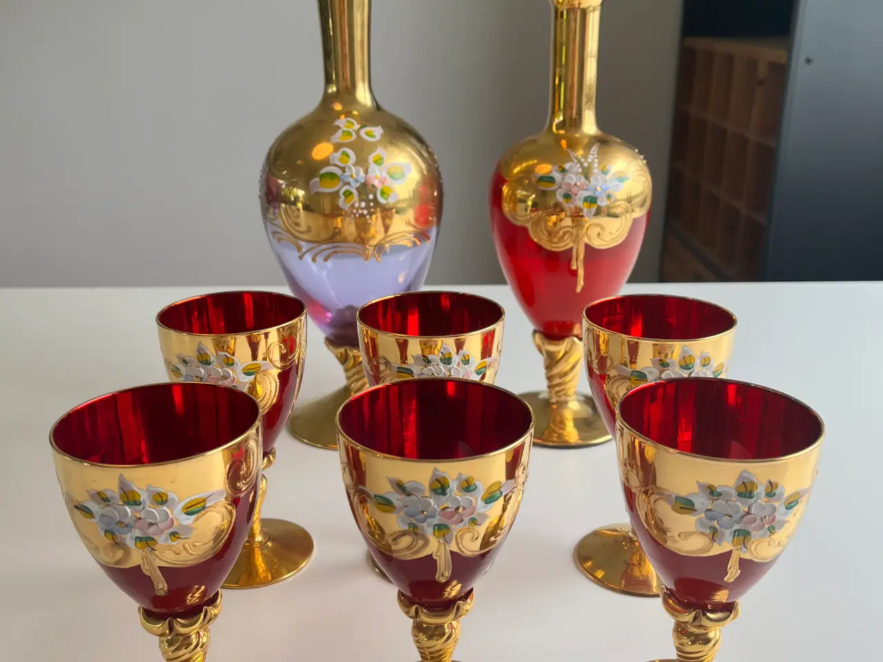 Billede 1 - Ægte Murano glas og karafler