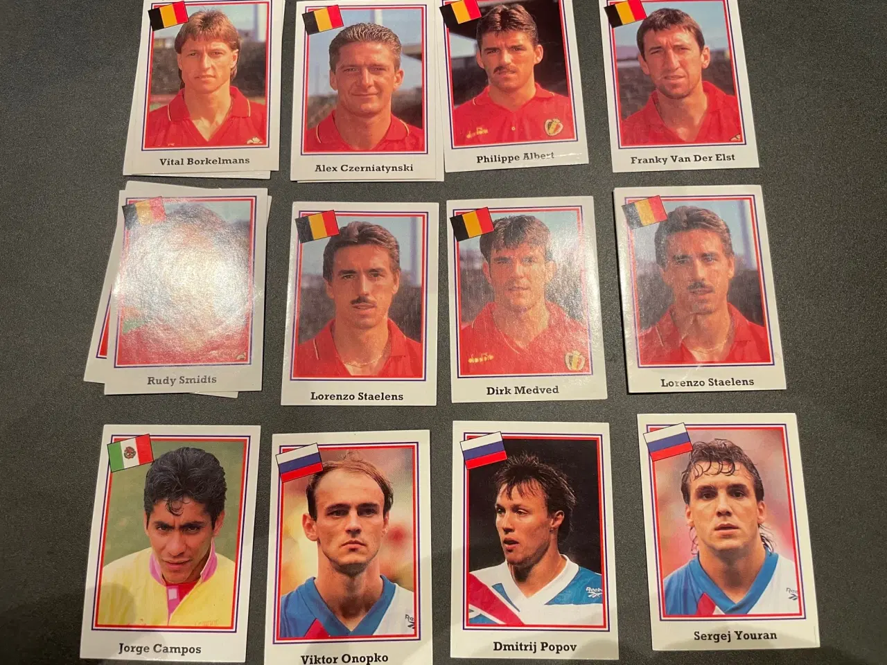 Billede 5 - Fodboldkort VM 94 - Romania Stickers - blå 