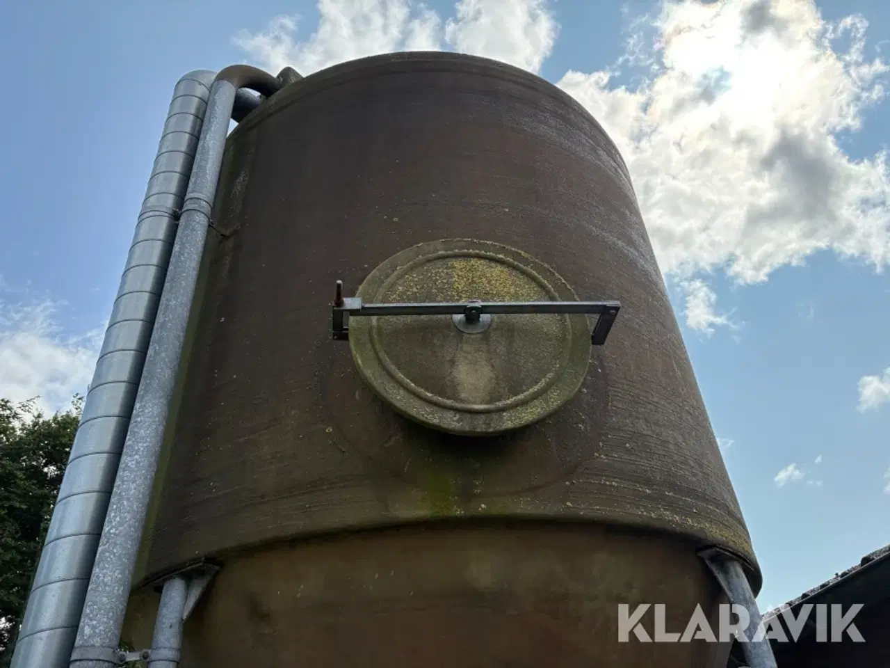 Billede 6 - Silo Tunetanken Glasfiber med motor og luge