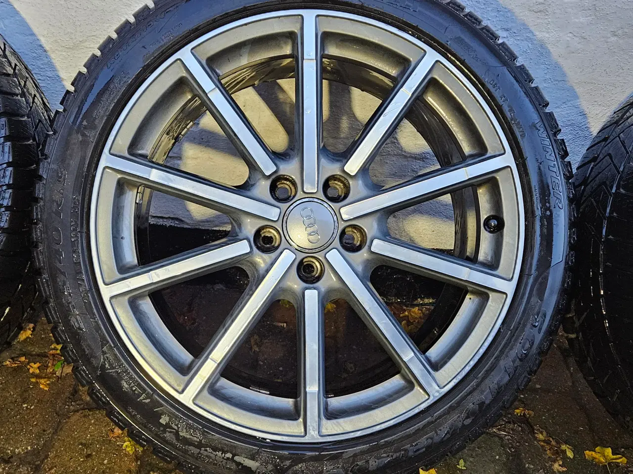 Billede 3 - Audi alufælge 19" med Pirelli vinterdæk 