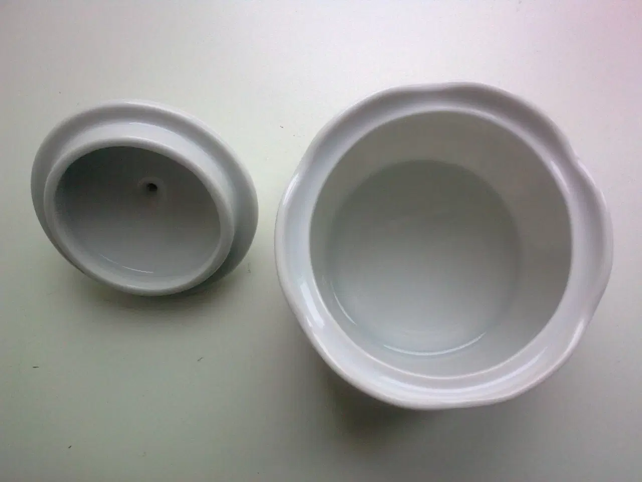 Billede 9 - Uh D' koldt baby blomst hvid krukke SAMLET +1