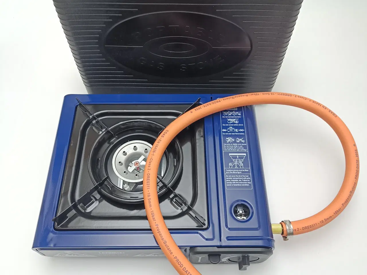 Billede 2 - NY! 2300W PREMIUM Gasblus + Gasslange + Adapter