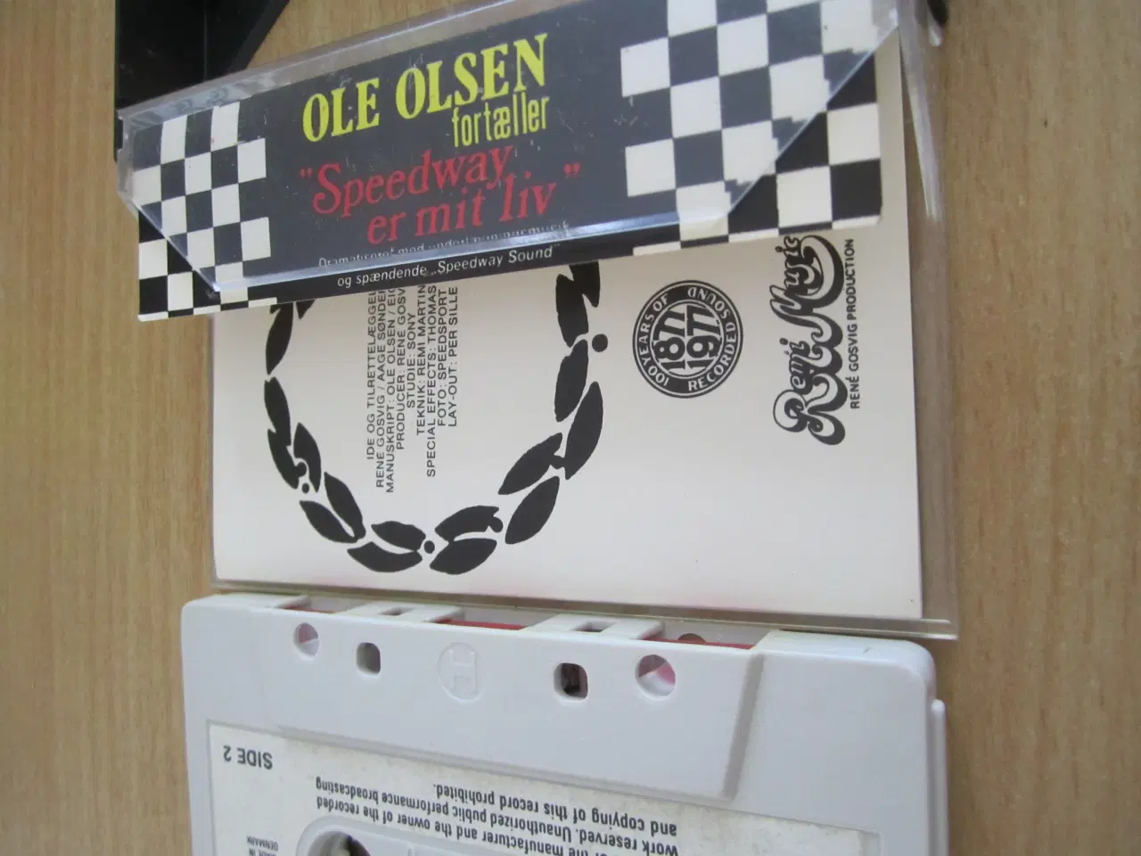 Billede 3 - OLE OLSEN. "SPEEDWAY" Kassettebånd. 1977.