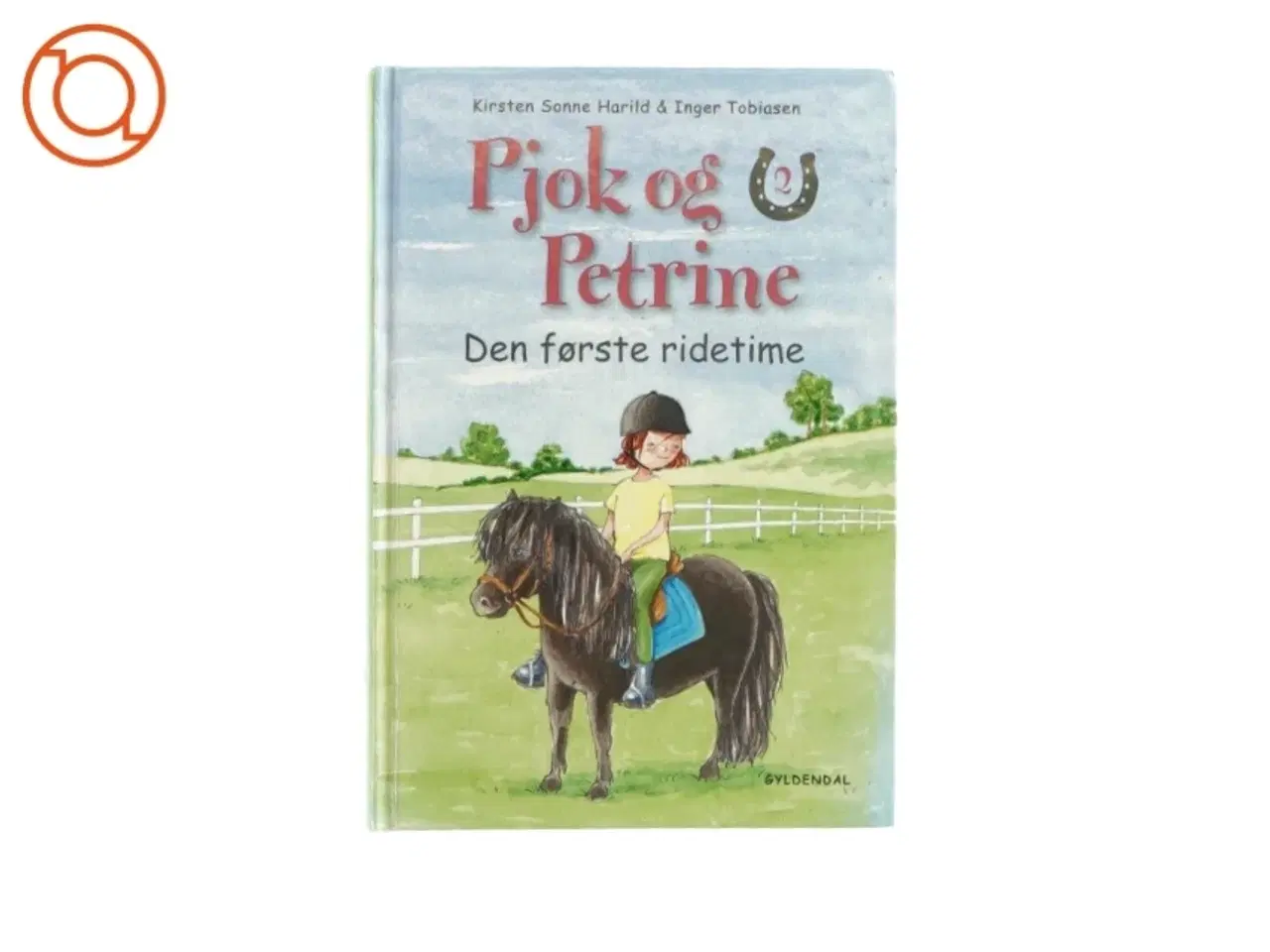Billede 1 - Pjok og Petrine den første ridetime (bog)