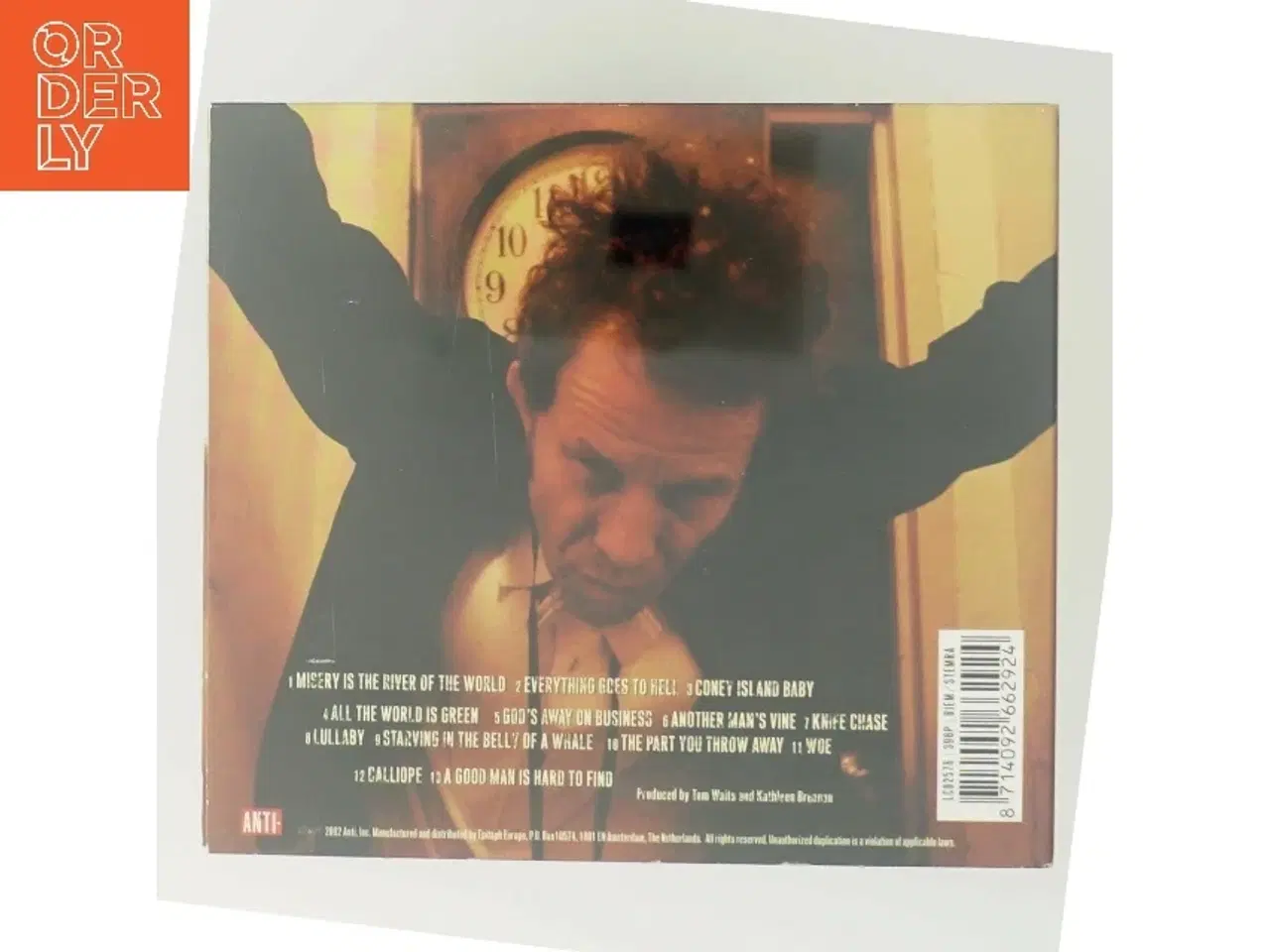 Billede 6 - Tom Waits 'Blood Money' CD