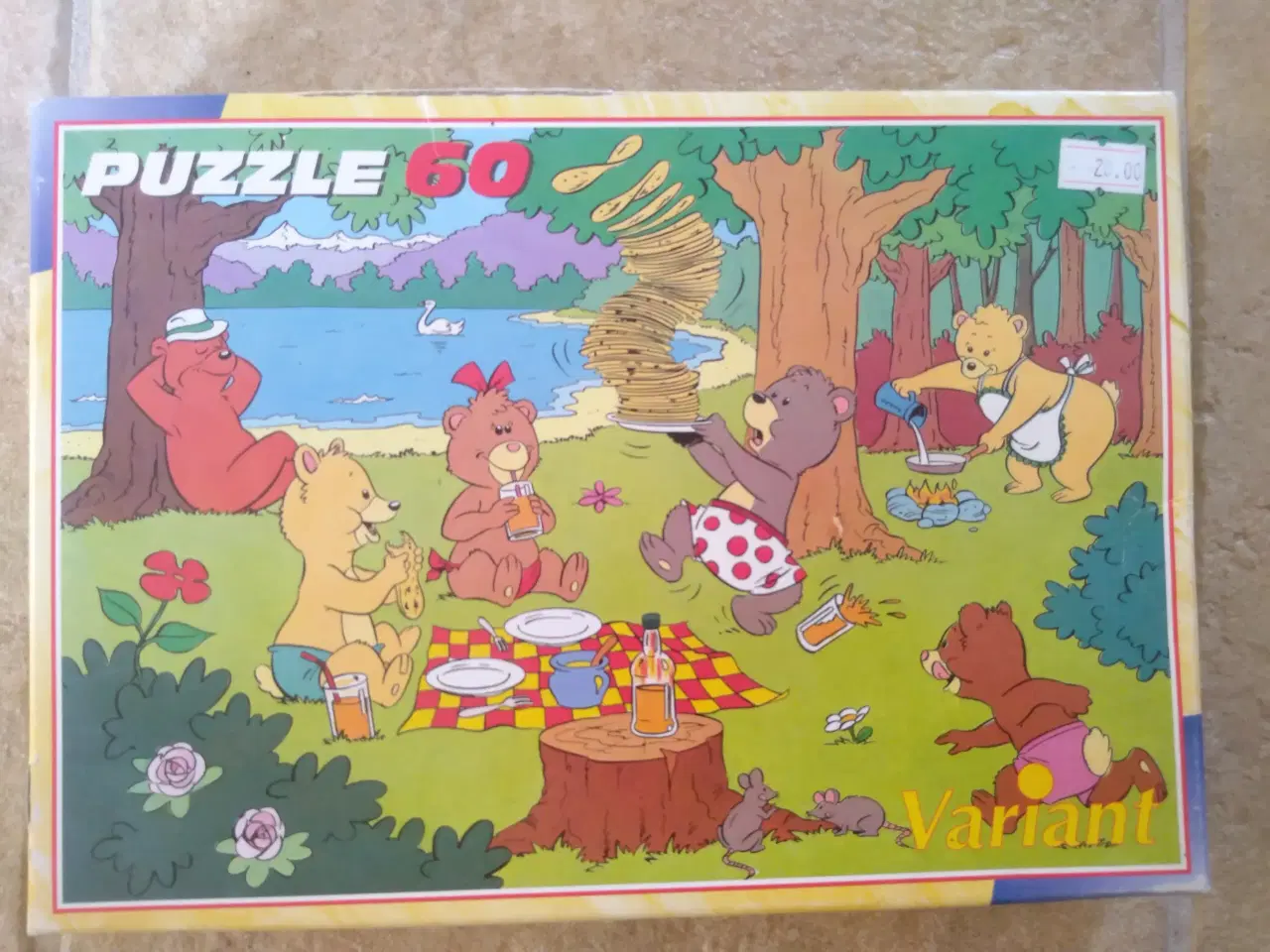 Billede 1 - Puslespil med 60 brikker