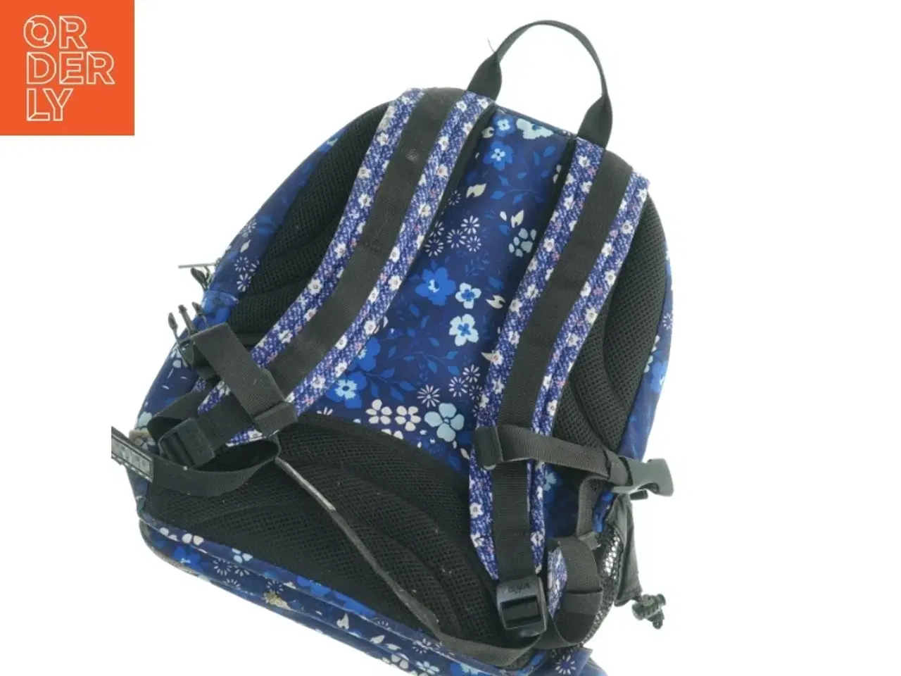 Billede 2 - Blomstermønstret rygsæk (str. 40 x 34 cm)