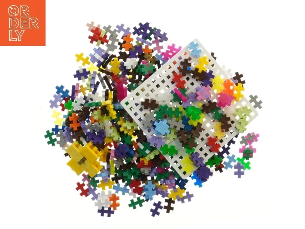 Billede 1 - Plus Plus byggesæt med plade fra Plus Plus