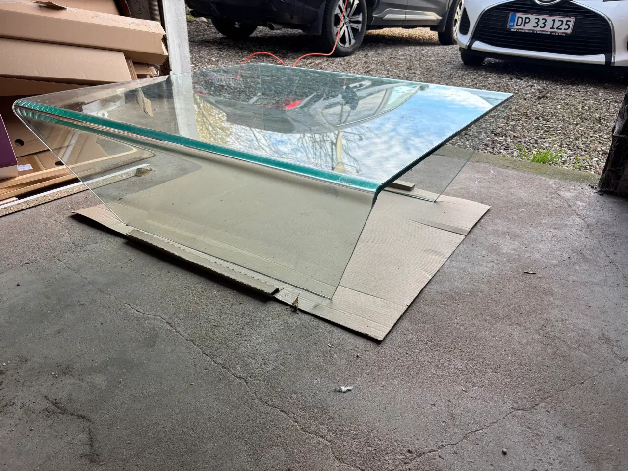 Billede 3 - Sofabord i glas