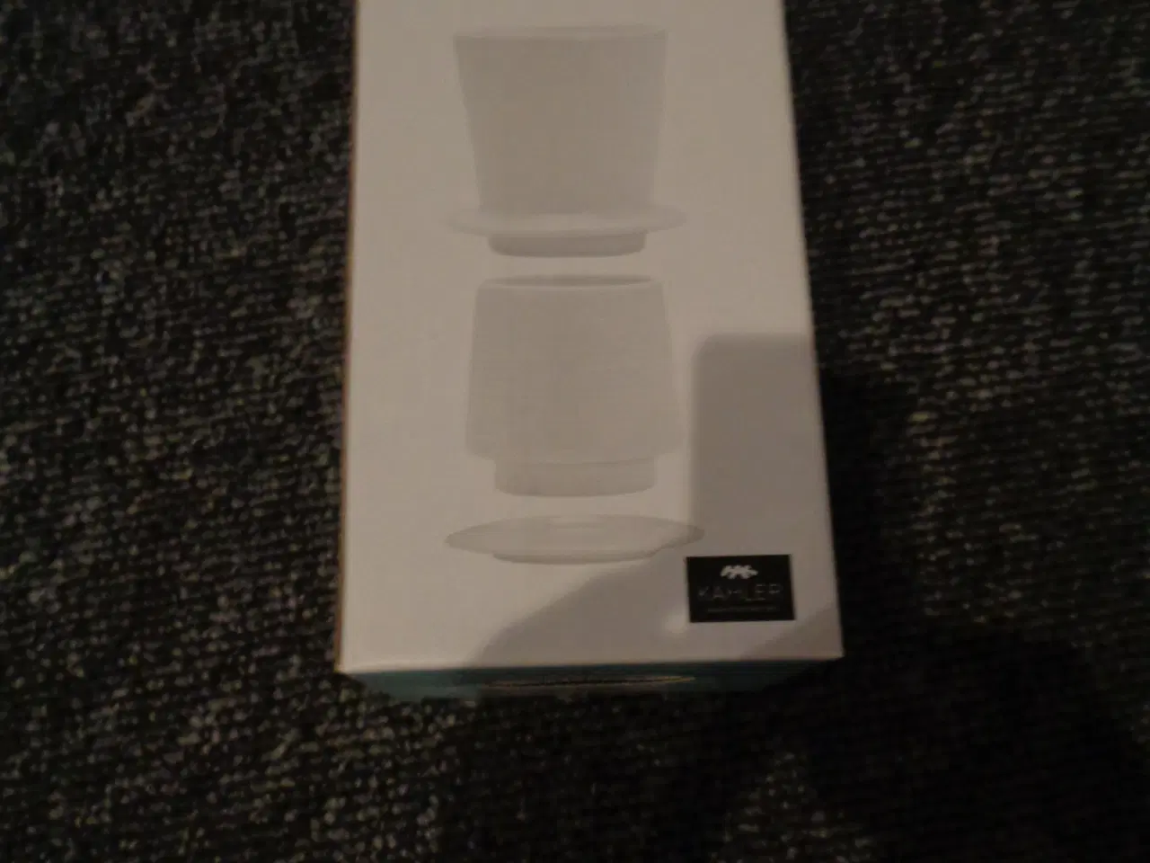 Billede 1 - Kähler Baristo kaffebrygger i porcelæn hvid