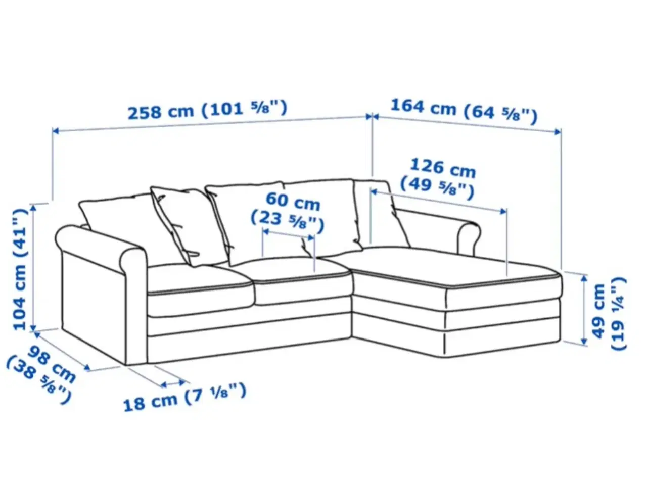 Billede 3 - Beige sofa i stand som ny