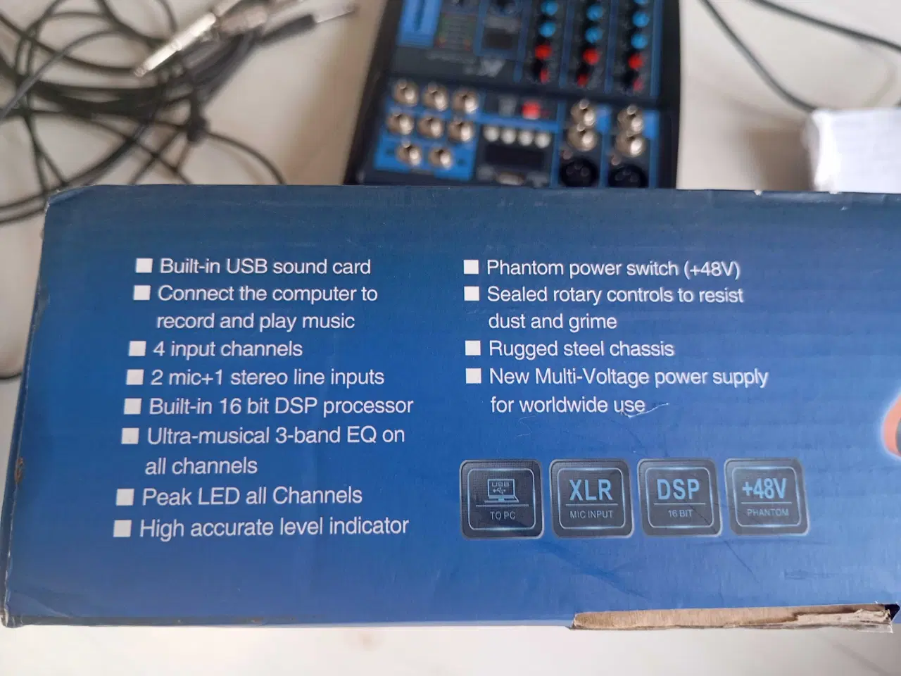 Billede 13 - Professionel Mixer med 4 kanaler 