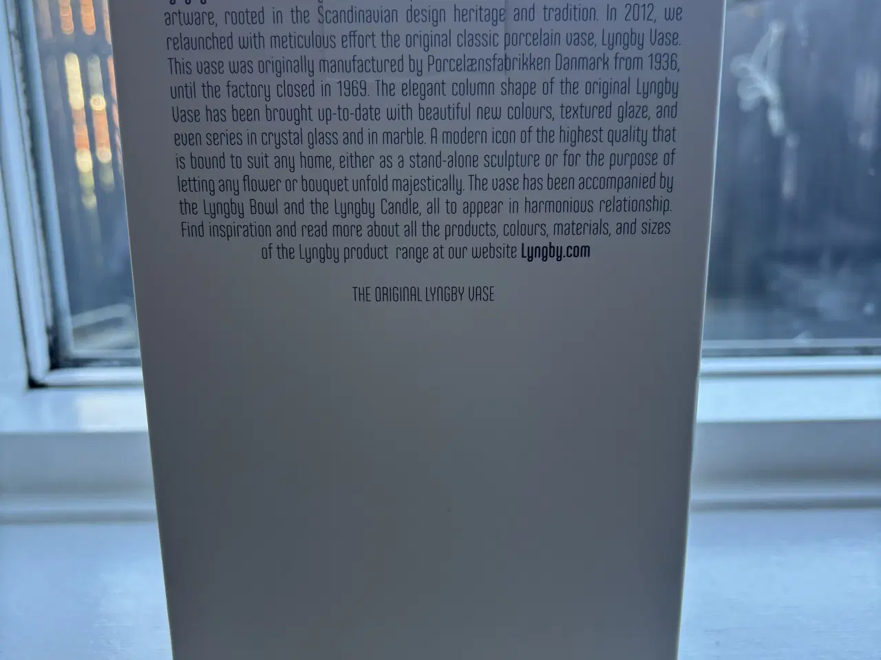 Billede 5 - Lyngbys vase 20 cm