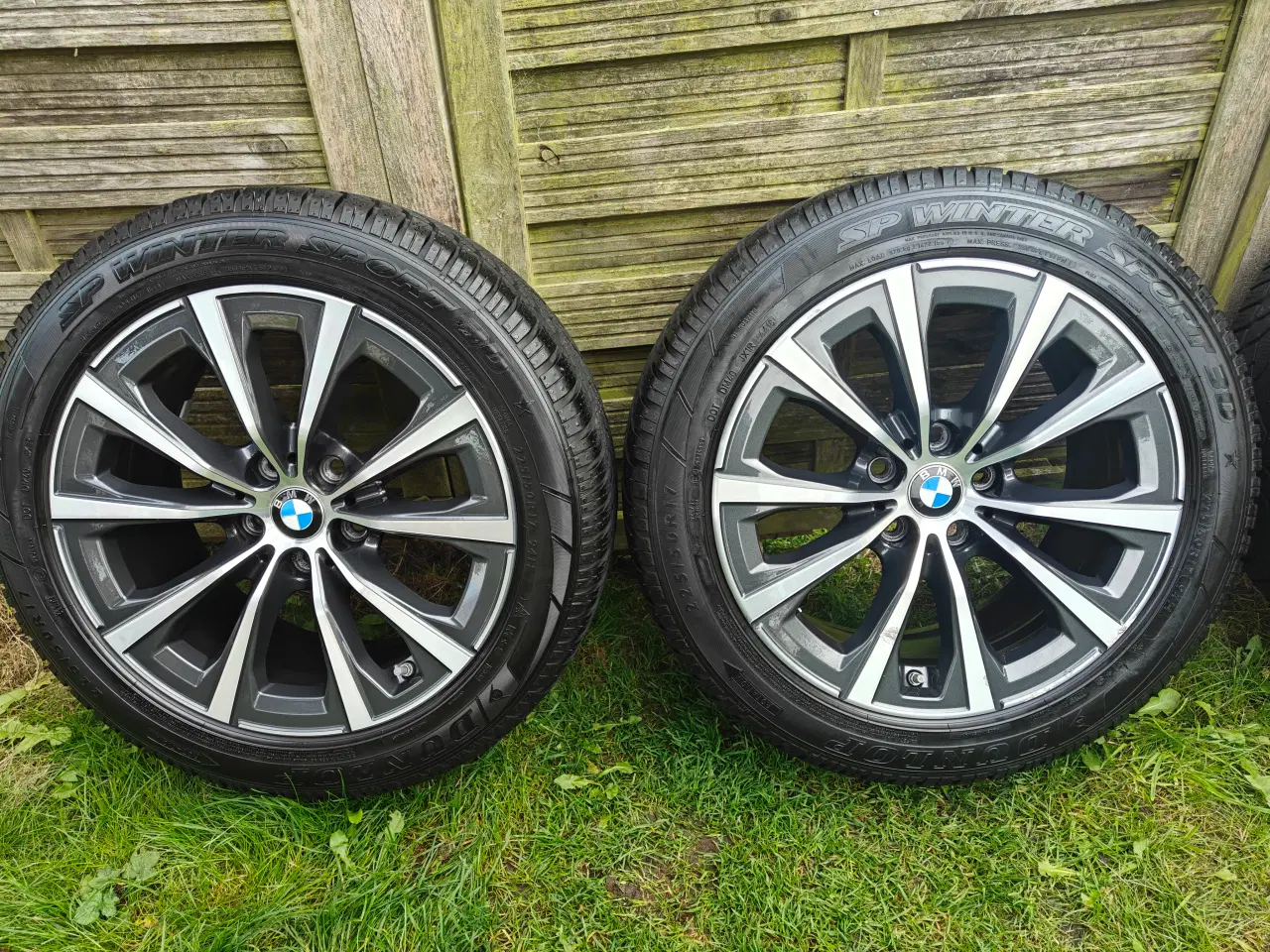 Billede 4 - 5x112 BMW 17" vinterhjul 225/50R17 ET30 3400kr