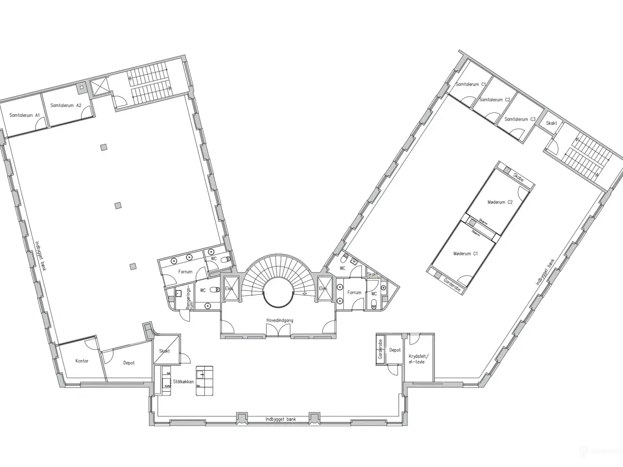 Billede 16 - Markant og eksponeret kontorhus med nem adgang til offentlig transport og parkeringsmuligheder.