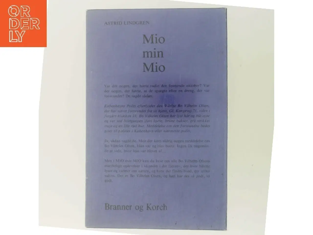 Billede 3 - Mio min Mio af Astrid Lindgren (Bog)