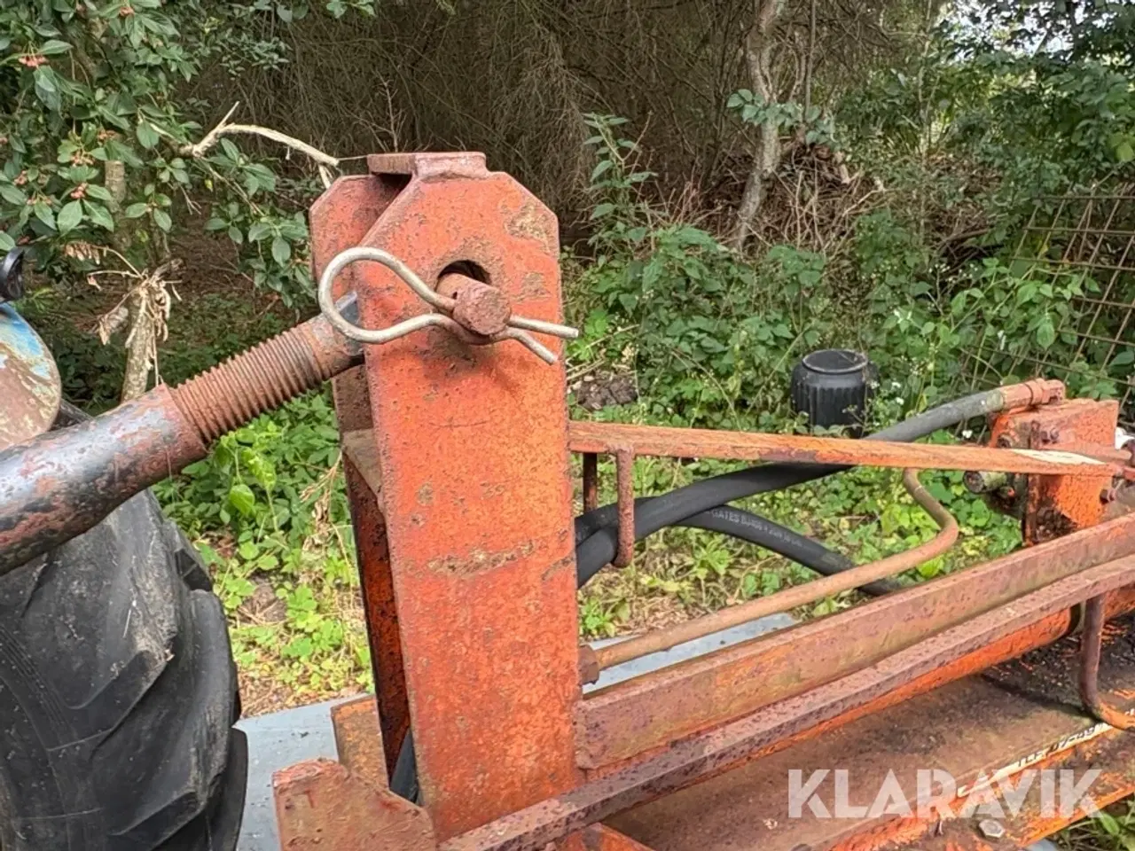 Billede 5 - Hydraulisk brændekløver Stenholts maskinfabrik 6 tons