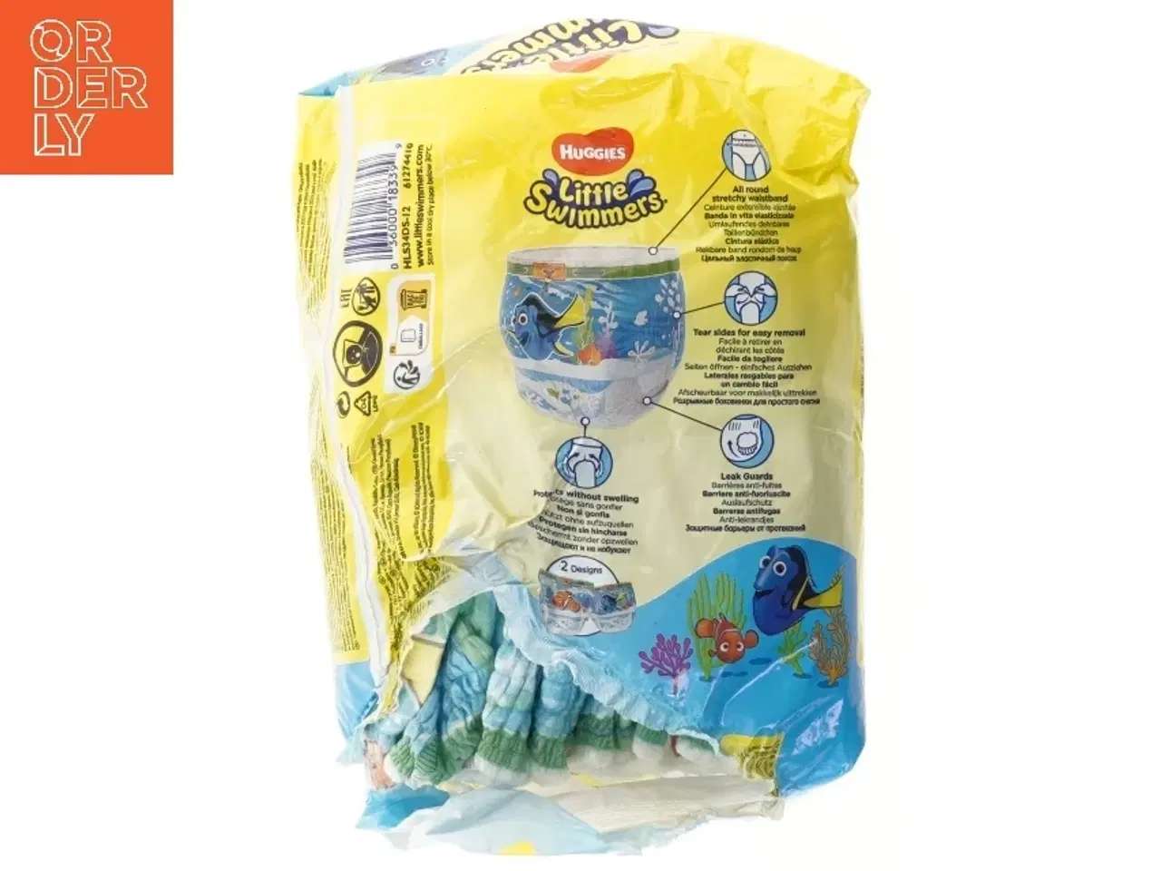 Billede 2 - Svømmebleer til børn 3-4 år fra Huggies (str. 3-4 år 21,5 cm)