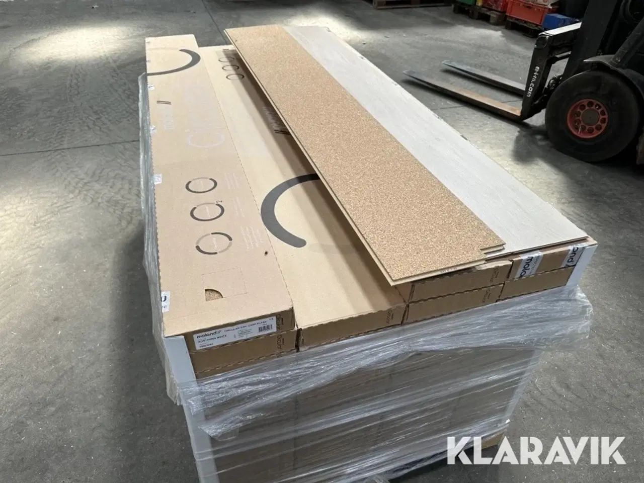 Billede 10 - Gulv Moland Oak Cork Plank Northern White - 52,32m2