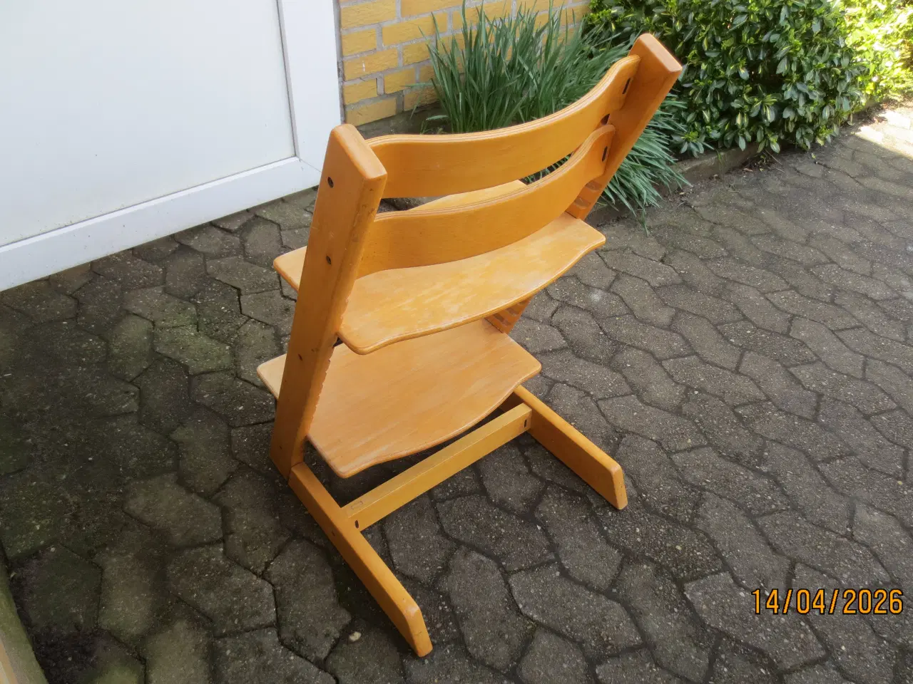 Billede 4 - 1 stk Trip Trap Stokke Højstol 