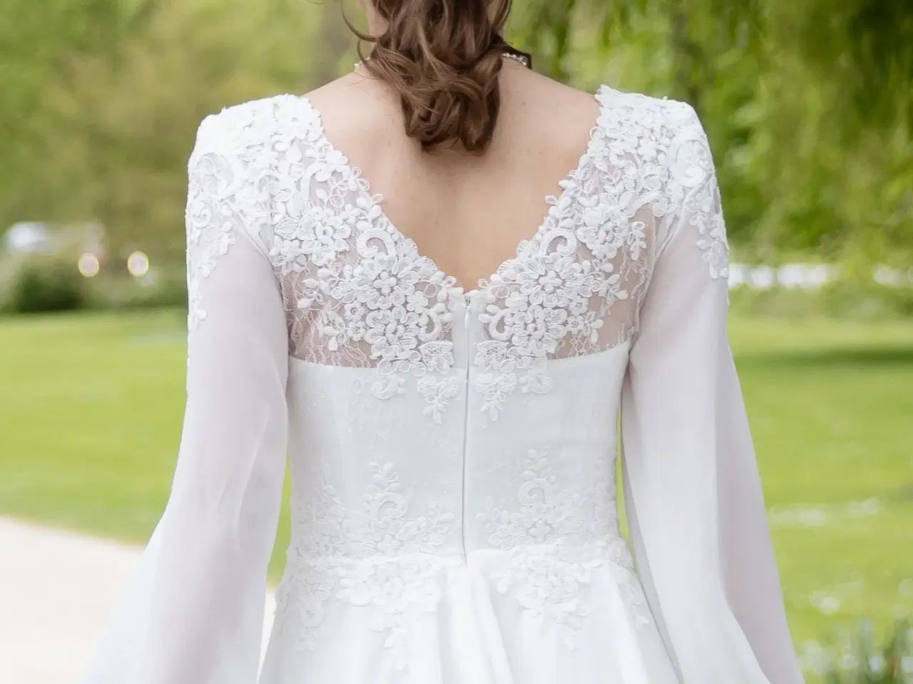 Billede 2 - ABC Brudekjoler. Råhvid Konfirmationskjole, Kayla 