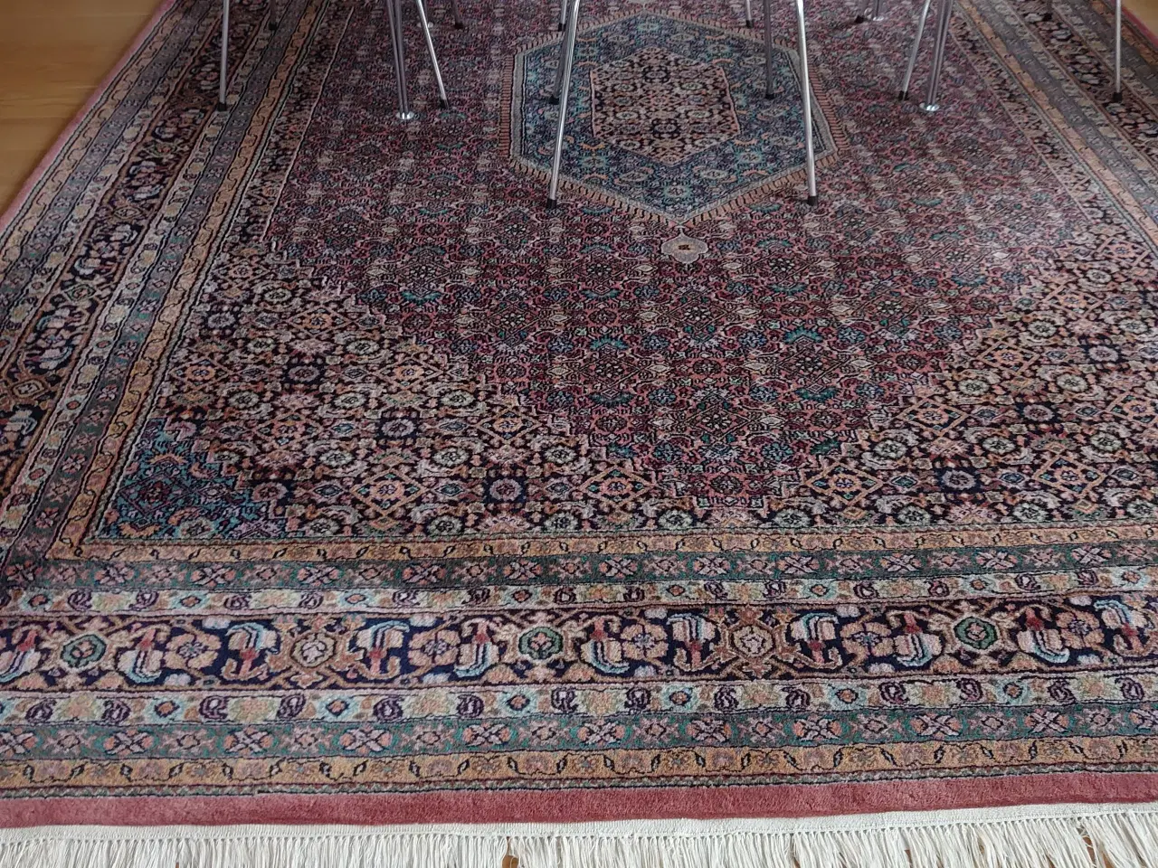 Billede 2 - Indisk håndknyttet gulvtæppe 