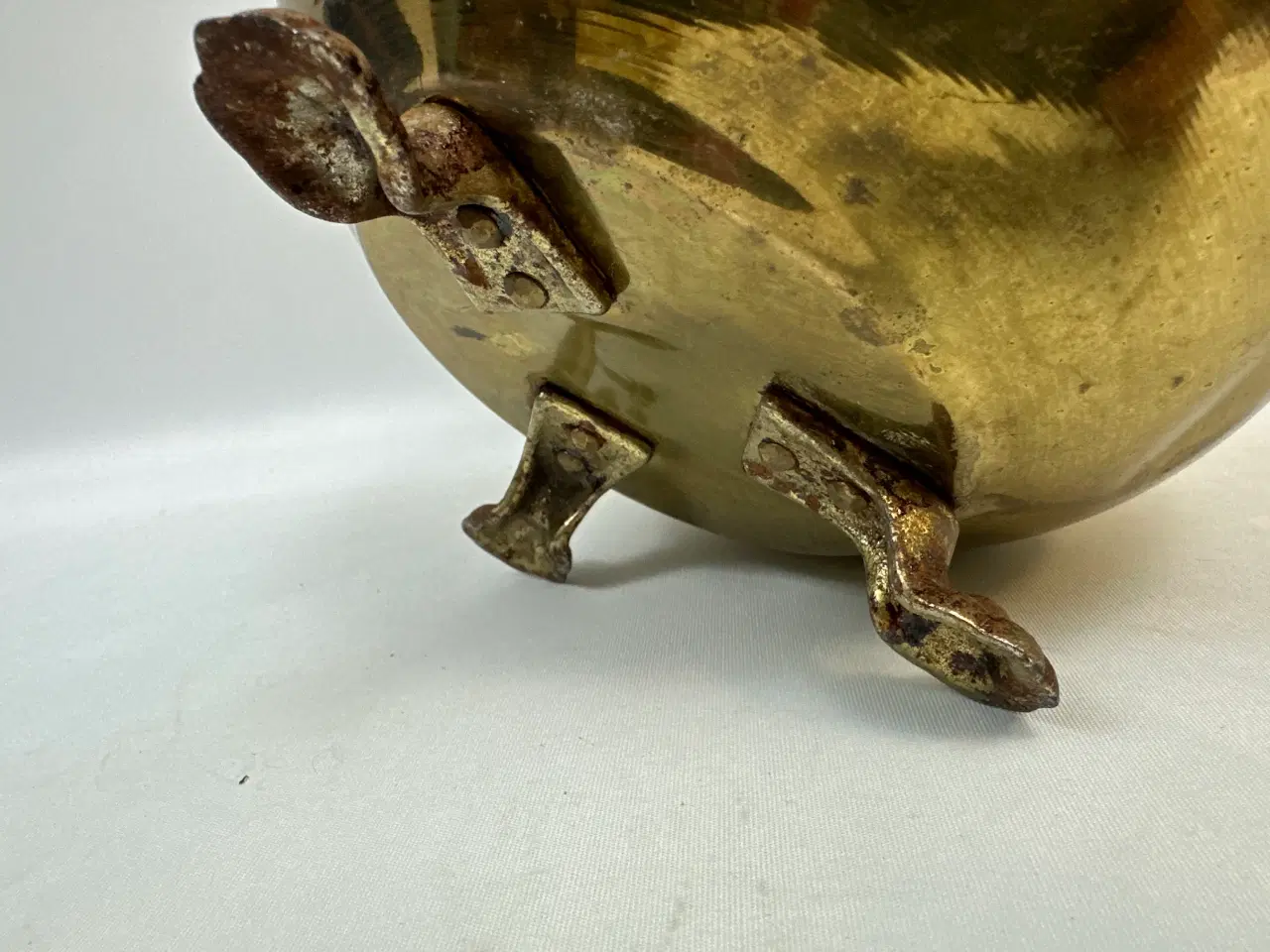 Billede 10 - Vintage messing skål / potte