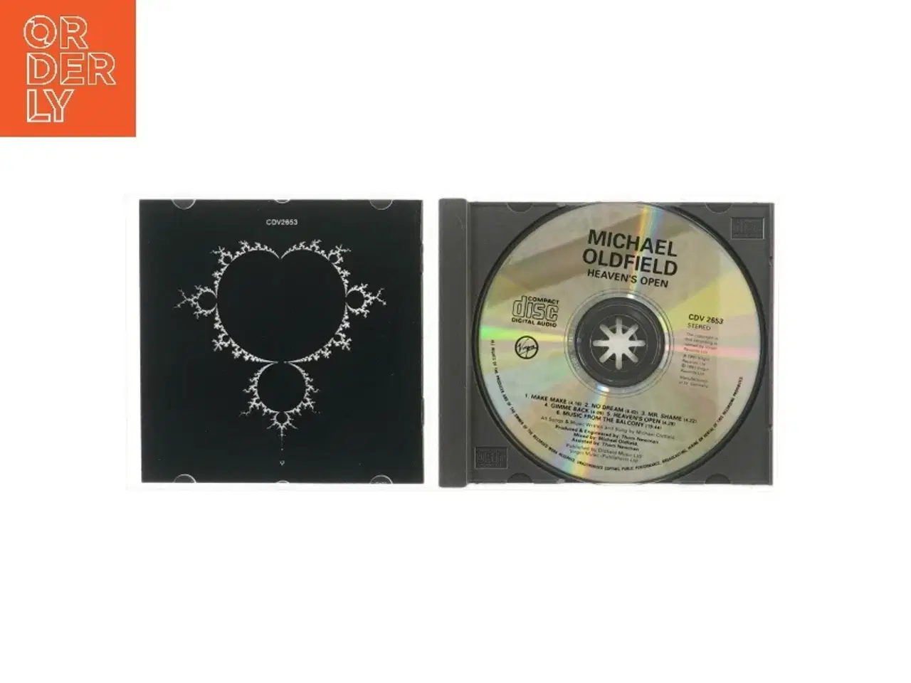 Billede 4 - Michael Oldfield CD - Heaven's Open fra Virgin