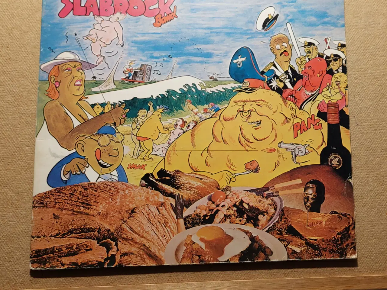 Billede 1 - Lot 2 LP Slåbrock Lev Stræk -Dø Tung Provins Punk