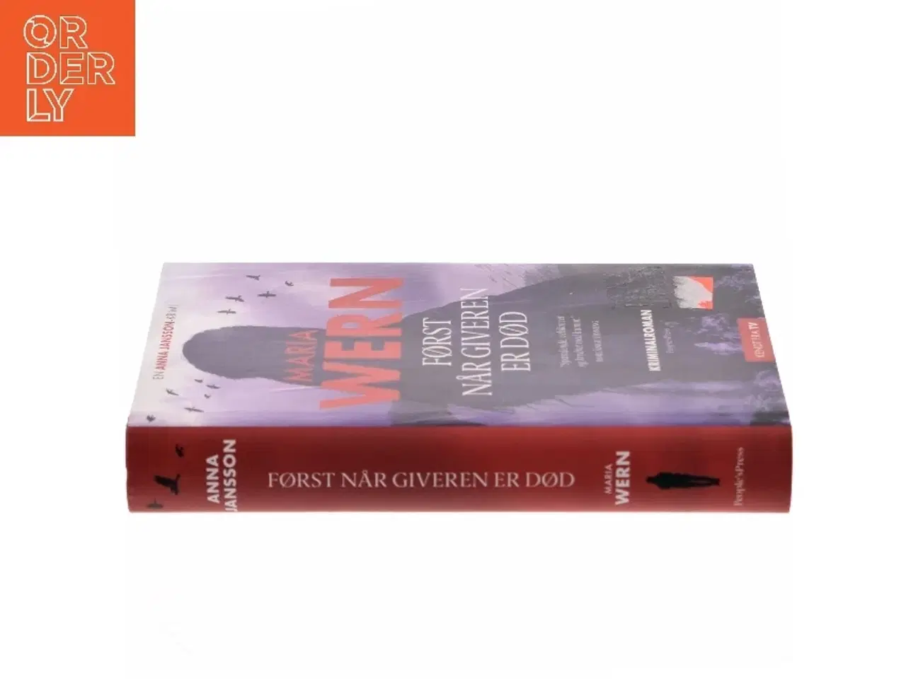 Billede 2 - Først når giveren er død : kriminalroman af Anna Jansson (Bog)