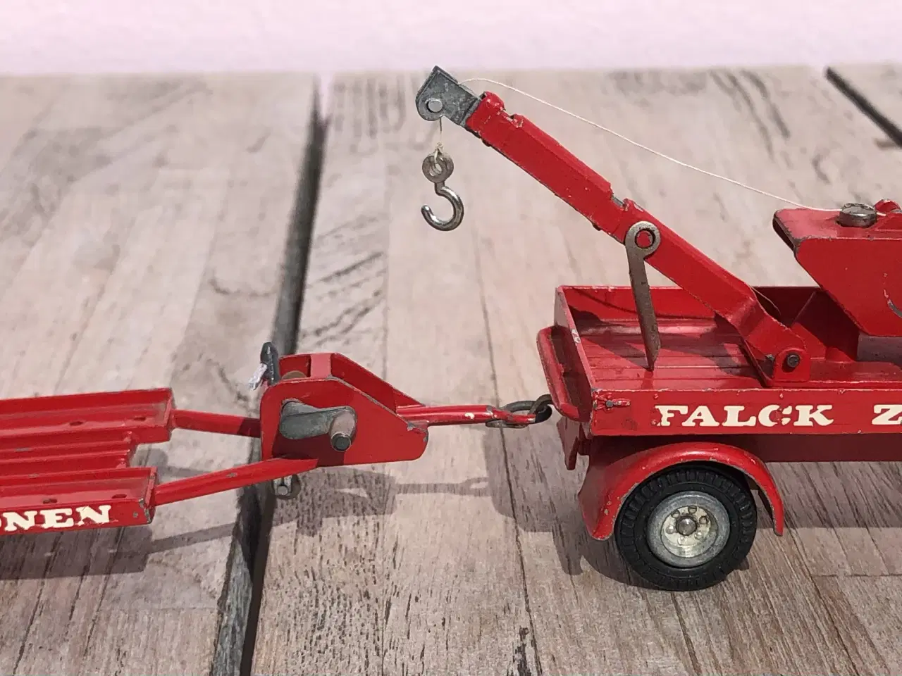 Billede 2 - TEKNO...VOLVO KRANBIL med EFTERLØBER FALCK ZONEN