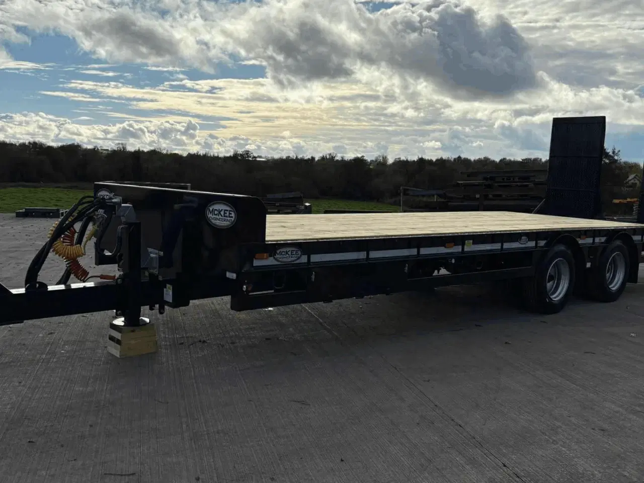 Billede 5 - McKee 21T LL Maskintransportvogn