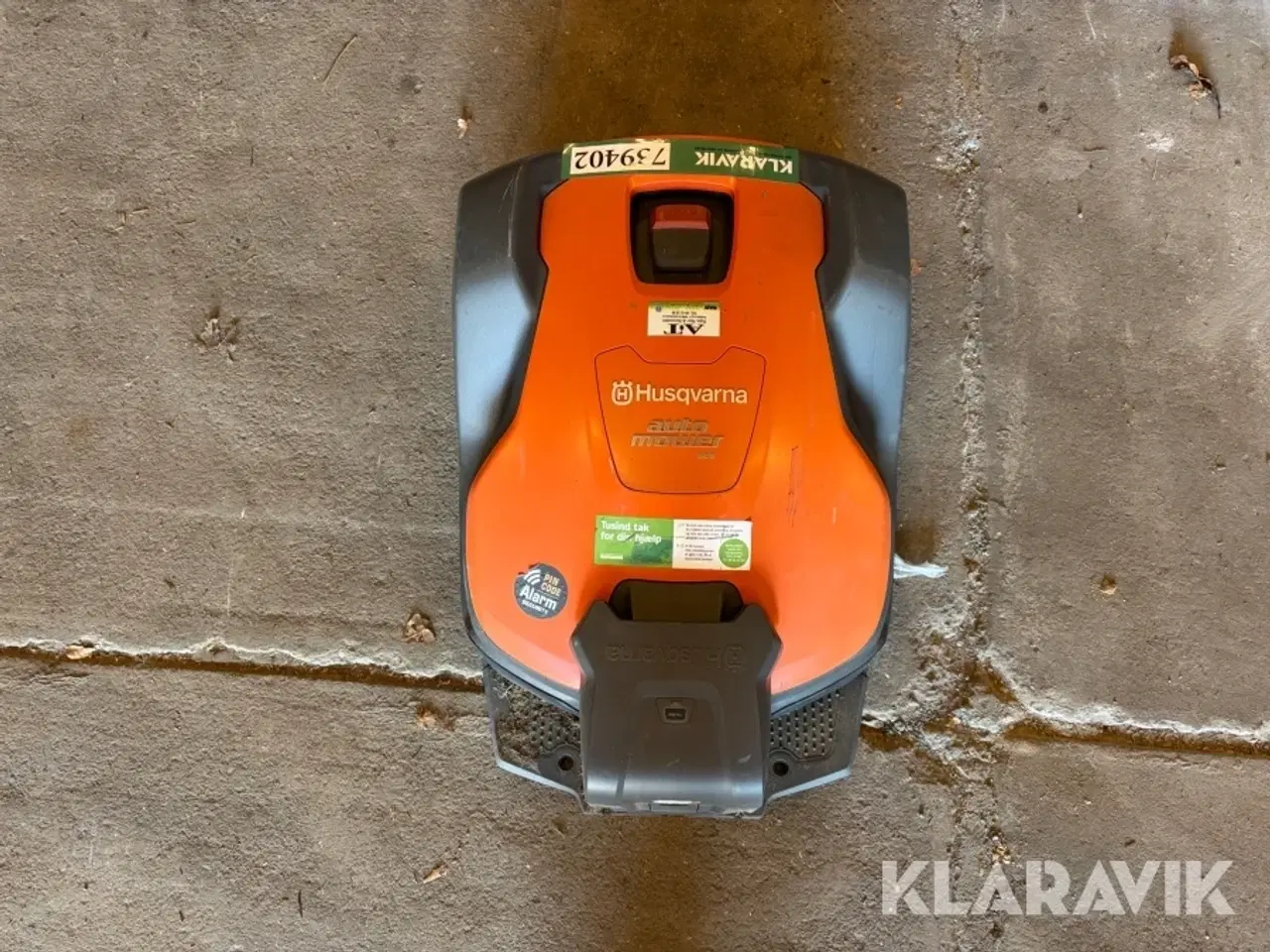 Billede 9 - Robot plæneklipper Husqvarna 520 med ladestation