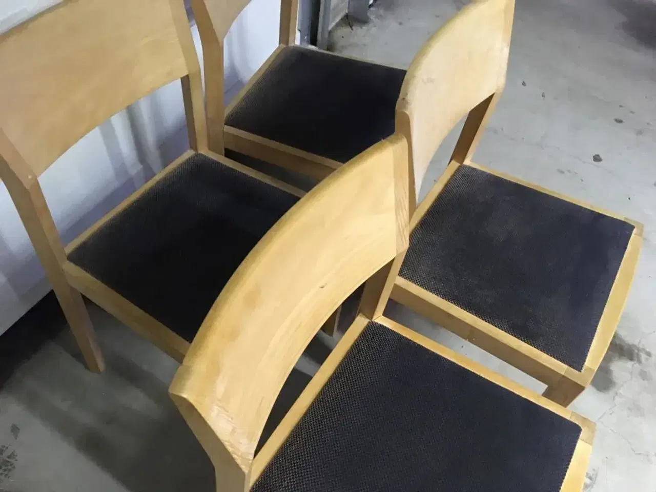 Billede 2 - 6 spiseboldsstole i bøg