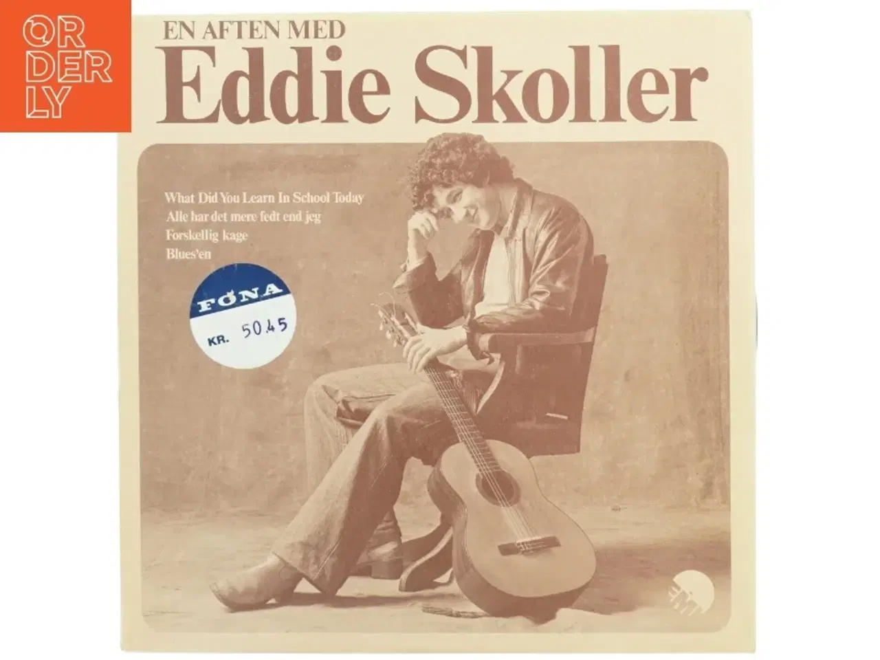 Billede 1 - Eddie Skoller En aften med LP (str. 31 x 31 cm)