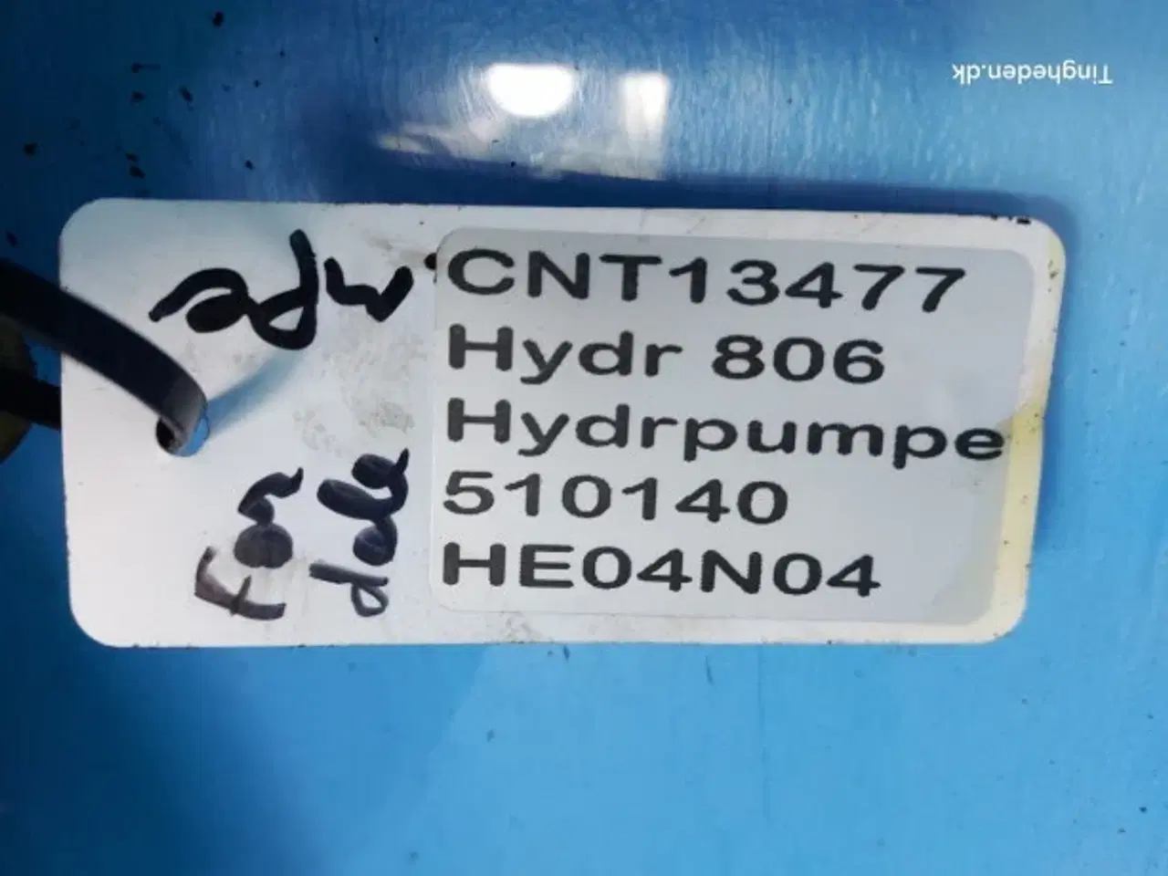 Billede 23 - Hydrema 806 Hydraulikpumpe 510140  For Dele!