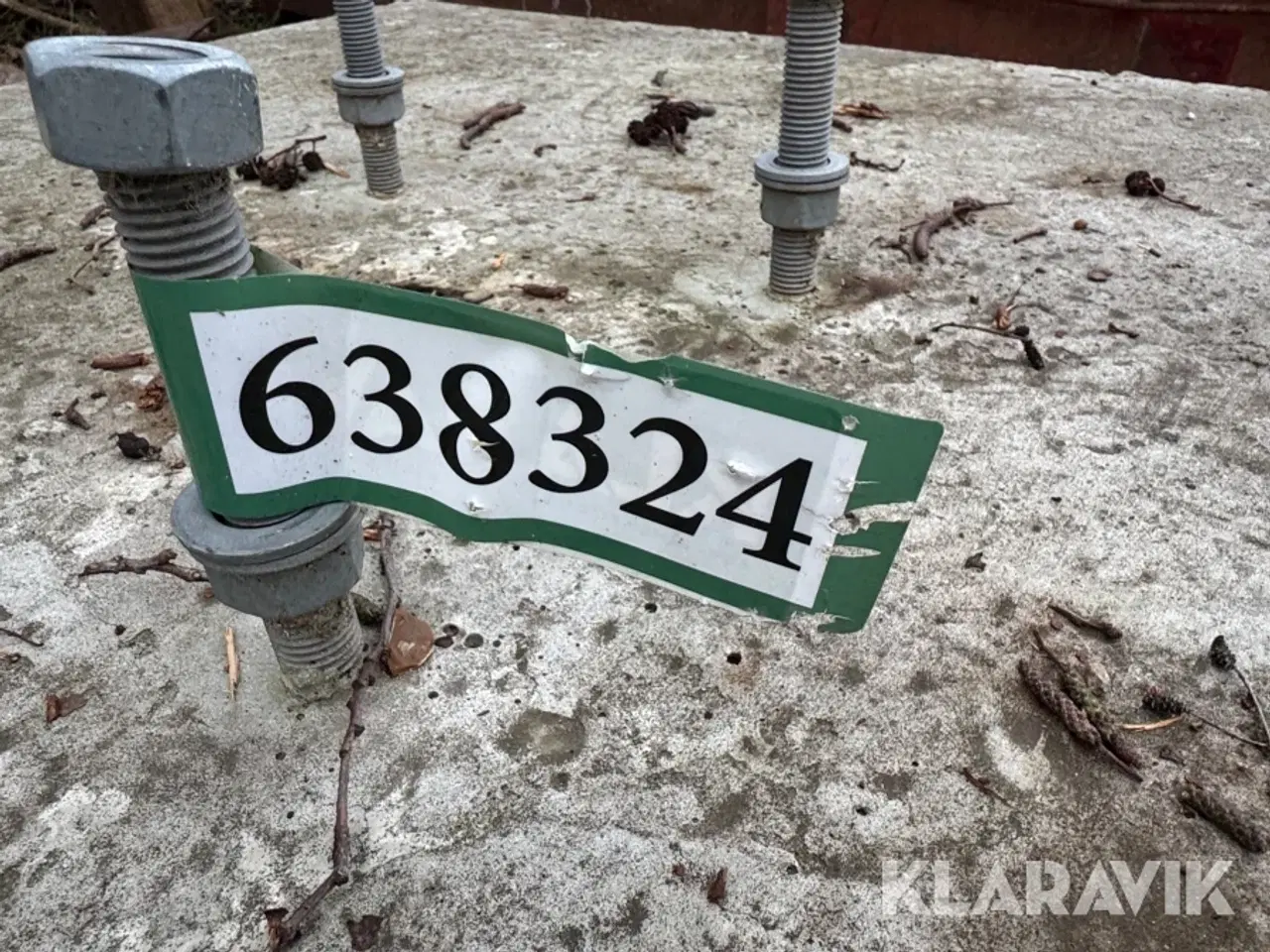 Billede 7 - Mast 9 meter med betonfundament