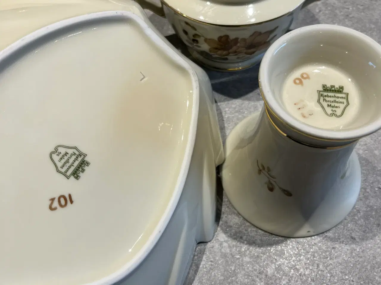 Billede 7 - Kaffestel, 12 personer fra Københavns Maleri