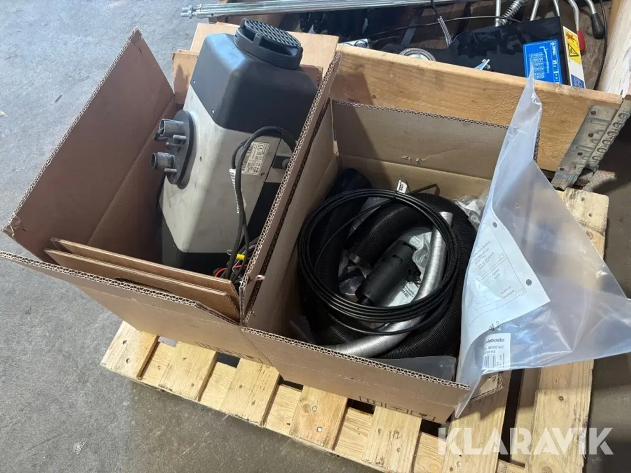 Billede 3 - Oliefyr med monteringssæt Webasto Air top Evo 55