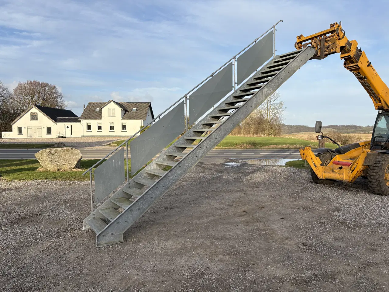 Billede 4 - Galvaniseret trappe 