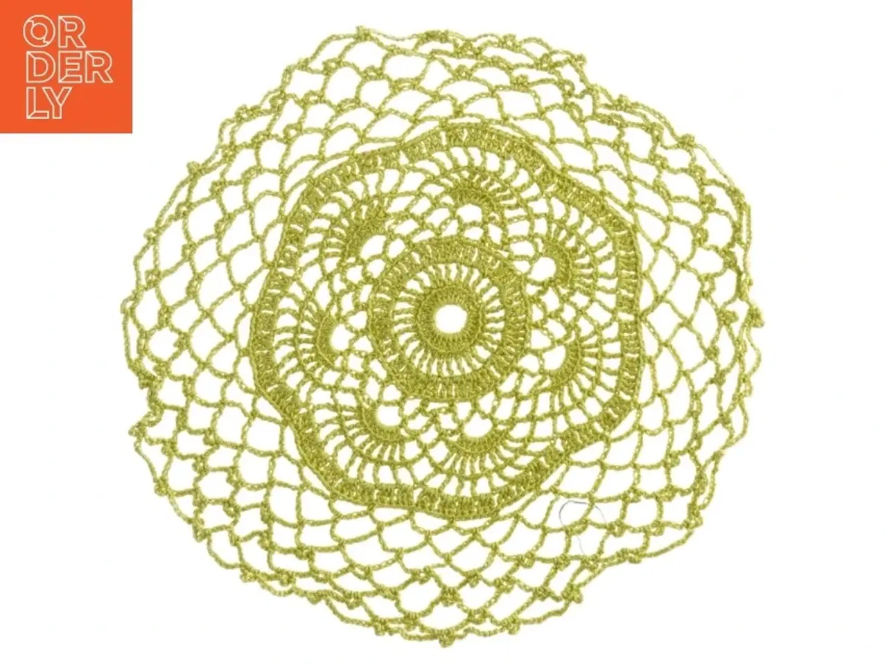 Billede 1 - Hæklet bordløber (str. Ø 20 cm)